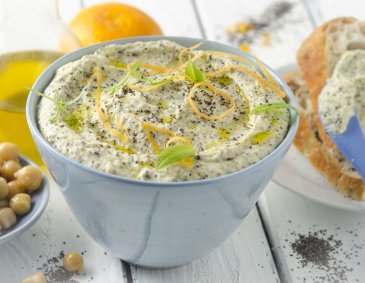 Mohn-Hummus