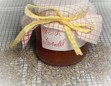 Pfirsich-Lavendel-Marmelade Pfirsich-Lavendel-Marmelade