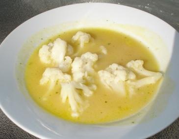 Karfiolsuppe Karfiolsuppe