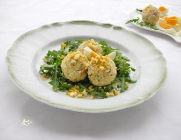Keferfill-Knödel mit Butterbröseln Keferfill-Knödel mit Butterbröseln