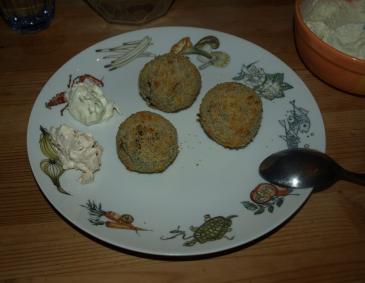 Bohnenbällchen aus der Heißluftfritteuse Bohnenbällchen aus der Heißluftfritteuse