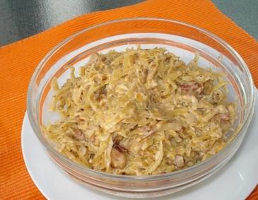 Weißkraut in Senfsauce Weißkraut in Senfsauce
