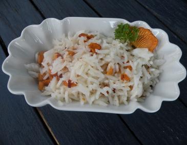 Eierschwammerl-Risotto Eierschwammerl-Risotto