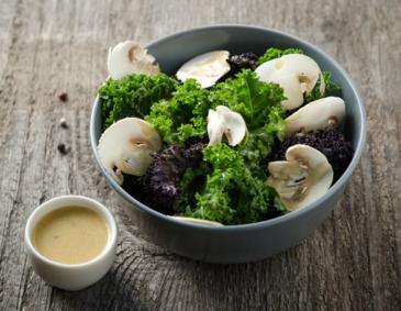 Grünkohl-Champignon-Salat Grünkohl-Champignon-Salat