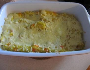 Überbackene Käsepolenta Überbackene Käsepolenta