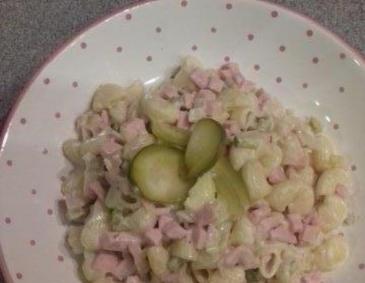 Cremige Wurstnudeln Cremige Wurstnudeln