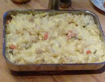 Gemüse-Rigatoni-Auflauf Gemüse-Rigatoni-Auflauf