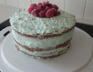 Naked Cake - Schoko-Himbeer-Mascarpone Naked Cake - Schoko-Himbeer-Mascarpone
