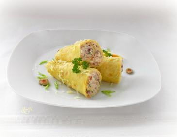 Palatschinken mit Schafskäse Füllung Palatschinken mit Schafskäse Füllung