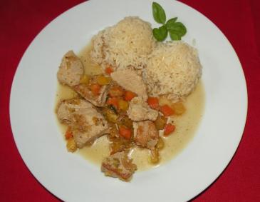Putenpfanne mit Rüben Putenpfanne mit Rüben