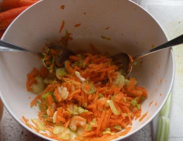 Stangensellerie-Karottensalat Stangensellerie-Karottensalat