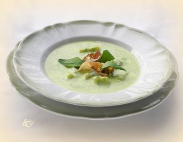 Bärlauch-Kartoffelcreme-Suppe Bärlauch-Kartoffelcreme-Suppe