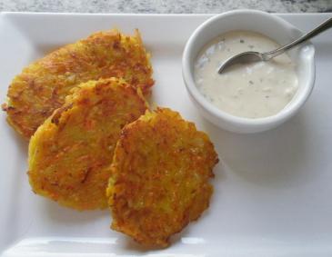 Karotten Kartoffelrösti Karotten Kartoffelrösti