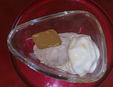 Haselnuss Eiscreme Haselnuss Eiscreme