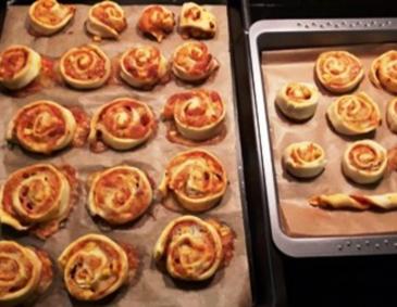 Pizzaschnecken Pizzaschnecken