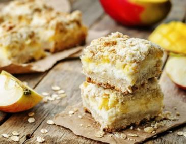 Apfel-Mango-Schnitten