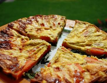 Karotten-Bärlauch-Frittata Karotten-Bärlauch-Frittata