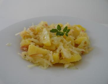 Erdäpfelsalat mit Äpfel Erdäpfelsalat mit Äpfel
