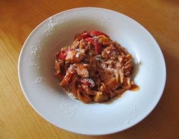 Sommerliche Gemüsepasta Sommerliche Gemüsepasta