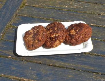 Fleischlaberl mit Senf Fleischlaberl mit Senf