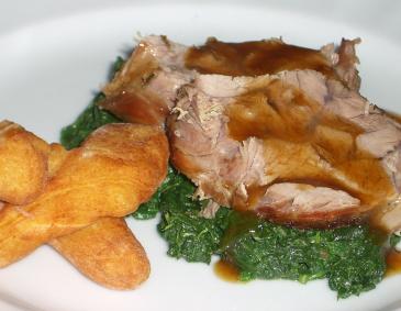 Kalbsbraten in Kardamom-Milch Kalbsbraten in Kardamom-Milch
