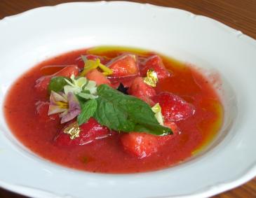 Kalte Erdbeersuppe Kalte Erdbeersuppe
