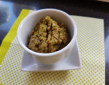 Grüne Oliven-Tapenade Grüne Oliven-Tapenade