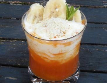 Bananen-Orangencreme Bananen-Orangencreme