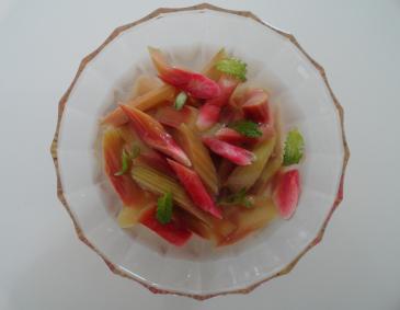 Rhabarberkompott Rhabarberkompott