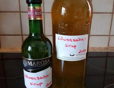 Löwenzahnsirup Löwenzahnsirup