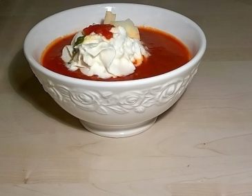 Tomatensuppe mit Gin Tomatensuppe mit Gin