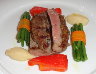Ribeye-Steak in Rotweinmarinade Ribeye-Steak in Rotweinmarinade