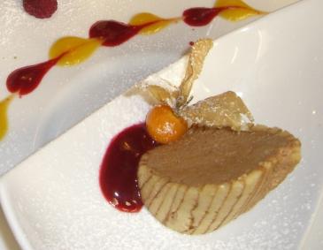 Gewürz-Kaffee-Mousse Im Baumkuchenmantel Gewürz-Kaffee-Mousse Im Baumkuchenmantel
