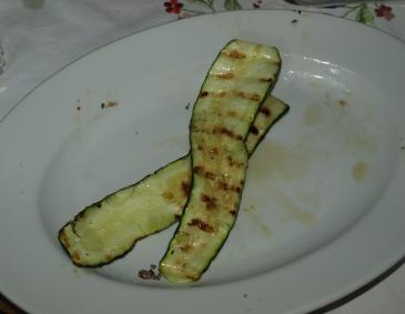 Gegrillte Zucchini in Bärlauchöl Gegrillte Zucchini in Bärlauchöl