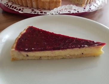Topfen-Himbeer-Heidelbeer-Tarte Topfen-Himbeer-Heidelbeer-Tarte
