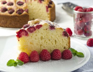 Himbeer-Becherkuchen Himbeer-Becherkuchen