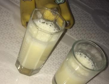 Ananas Bananen Shake Ananas Bananen Shake