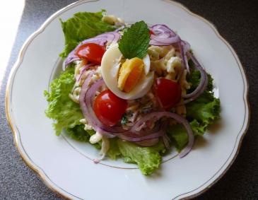 Schneller Nudelsalat Schneller Nudelsalat