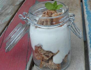 Kokos-Kuchenpudding Kokos-Kuchenpudding