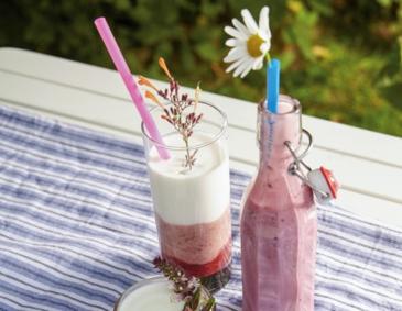 Erdbeer-Schichtdessert