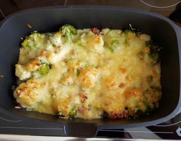 Brokkoli Karfiol Gratin Brokkoli Karfiol Gratin