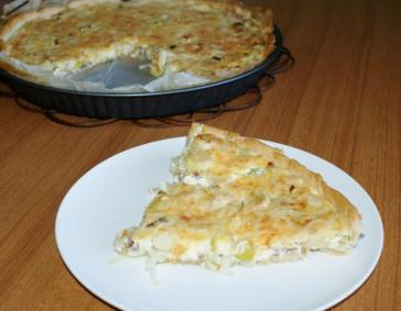 Schnelle Lauch Quiche Schnelle Lauch Quiche