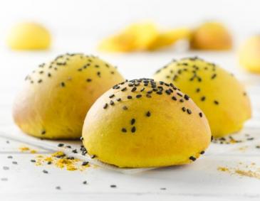 Gelbe Burger Buns Gelbe Burger Buns