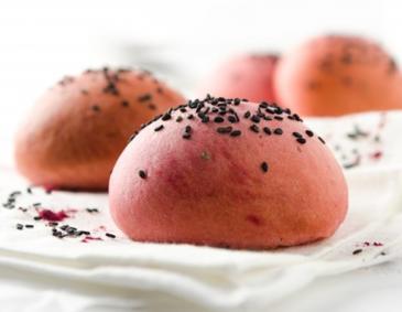 Pink Burger Buns Pink Burger Buns