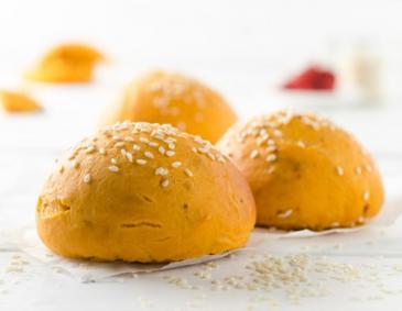 Orange Burger Buns Orange Burger Buns