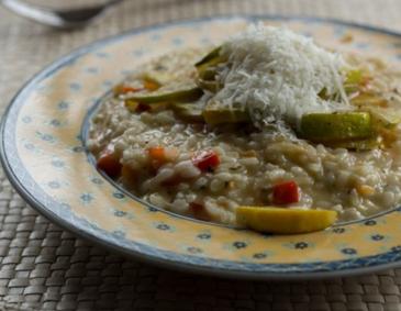 Risotto mit Zucchini - Risotto con Zucchine Risotto mit Zucchini - Risotto con Zucchine