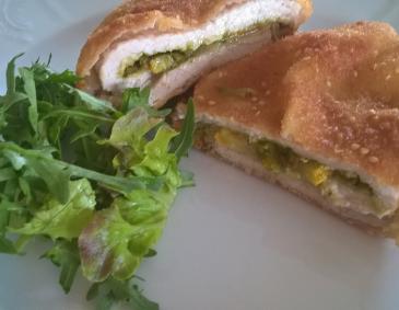 Gefülltes Schweinsschnitzel Gefülltes Schweinsschnitzel