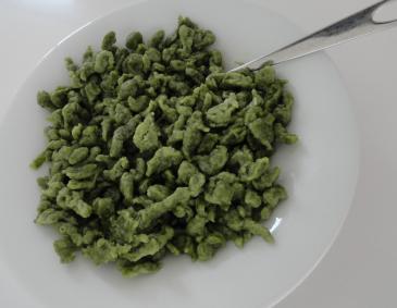 Spinatspatzln Spinatspatzln