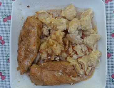 Paprikahuhn mit Nockerln - glutenfrei Paprikahuhn mit Nockerln - glutenfrei
