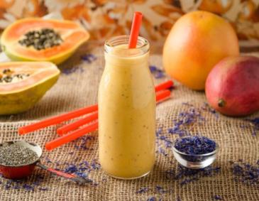 Papaya-Mango-Shake Papaya-Mango-Shake
